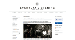 Desktop Screenshot of everydaylistening.com